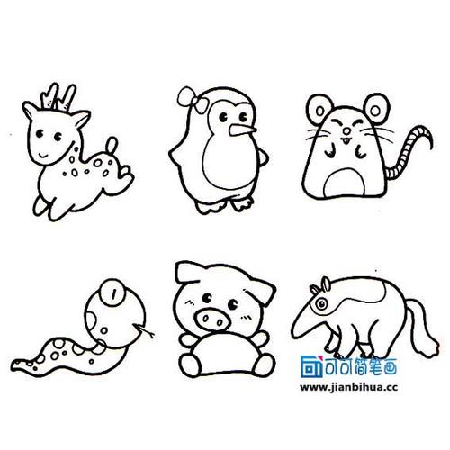 画动物图片大全简单(2)