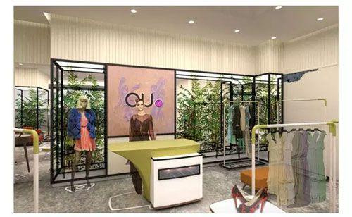 ou.欧点女装深圳金光华广场专柜店铺形象展示