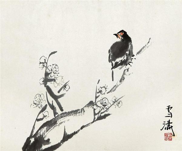 > 2017年王雪涛作品每平尺价格大概多少  王雪涛在花鸟画在意境创作中
