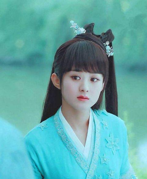 赵丽颖古装扮相最美的角色,碧瑶排名第三,最后一位竟是千金小姐