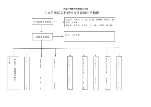 (最新整理)护理管理质量组织结构图
