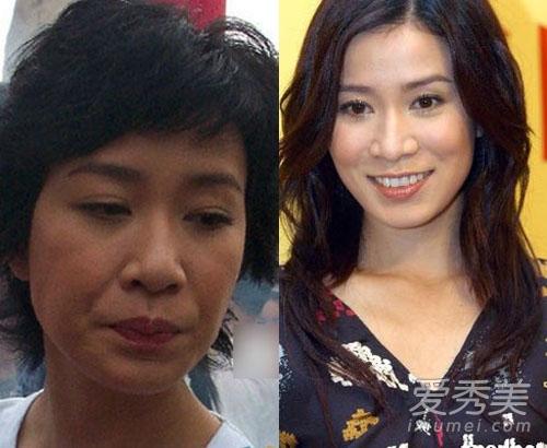 佘诗曼:大鼻子 佘诗曼面相总是有点显老气,虽然五官脸型都挺好看,可是