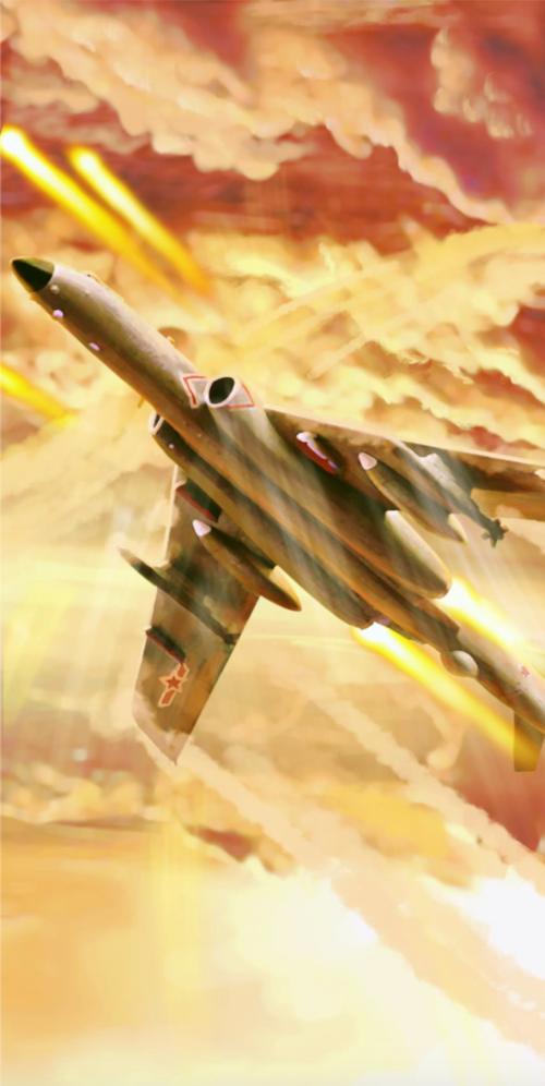 宣辰《轰-6k型轰炸机》