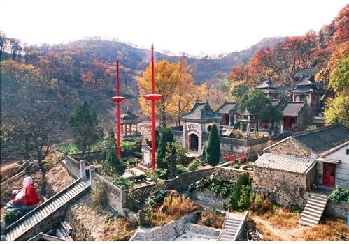 十大最美古村镇之一 普兰店区星台街道 著名的 【巍霸山城清泉寺风景