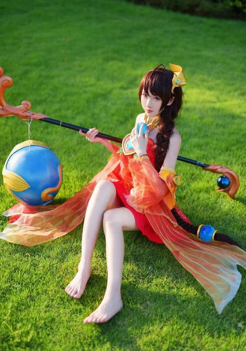 精美大乔cos图集这衣服又长又白