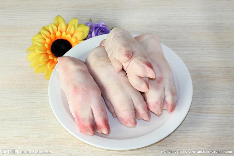 猪手猪爪生猪手图片