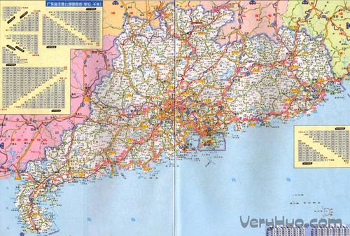 广东高速公路地图全图|广东高速公路地图高清版__度哥