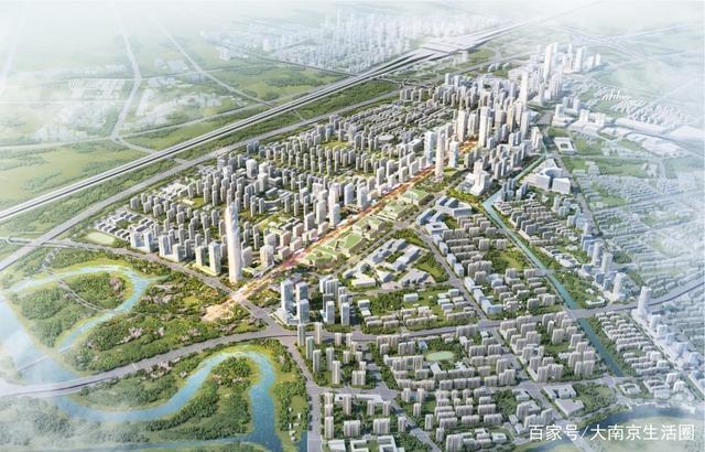 南部新城整体效果图