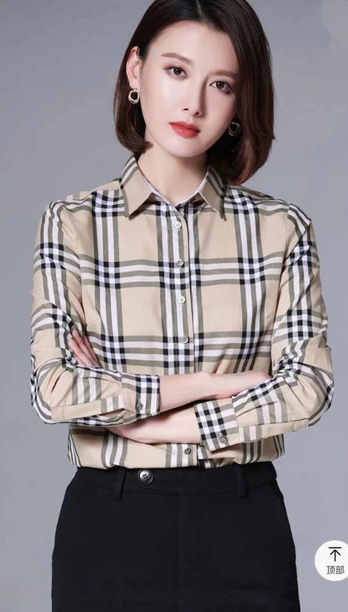 burberry 巴宝莉专柜新款格子衬衫 – 高仿奢侈品
