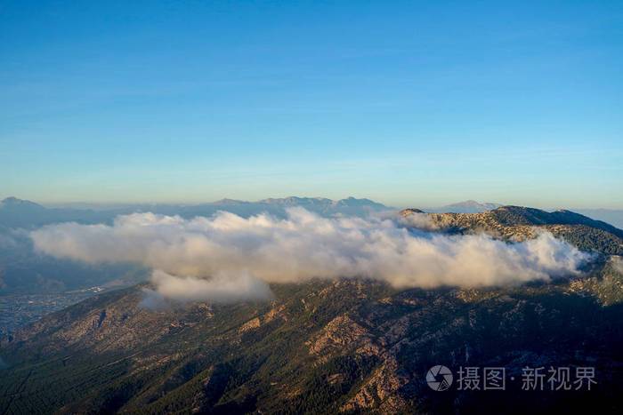 巴巴达格山fethiyemugla火鸡