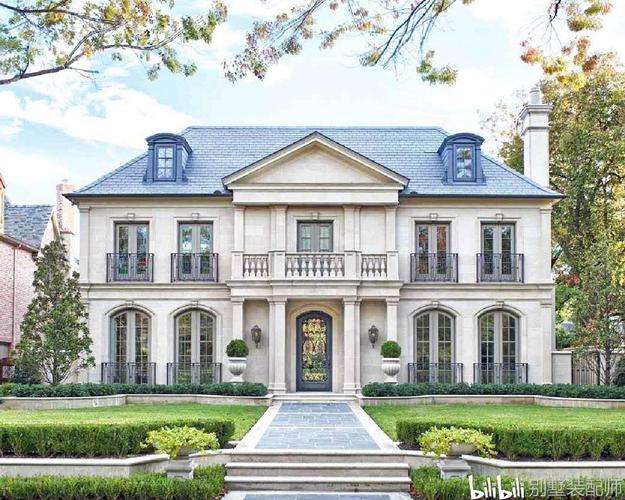 别墅建筑风格集锦之法式风格