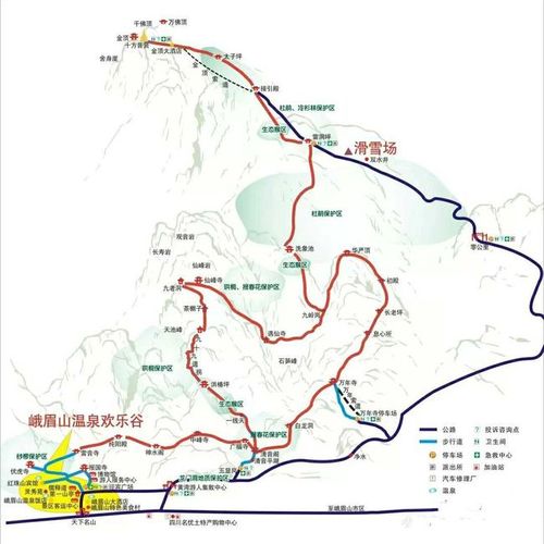 峨眉山怎么玩合理?这有个快速高效的峨眉山游玩线路告诉你!