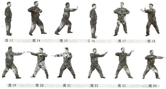 自然门柳叶十八掌(上)_外家拳_武术_武风武术网