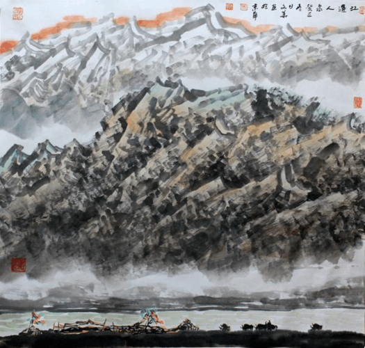 中美协理事张文华作品首次参加成功书画网(微)拍第三十四期拍卖