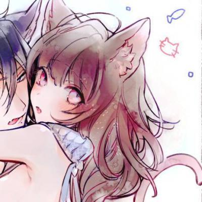 qq动漫情侣头像. 灼灼桃花十里,取一朵放在心上,足矣