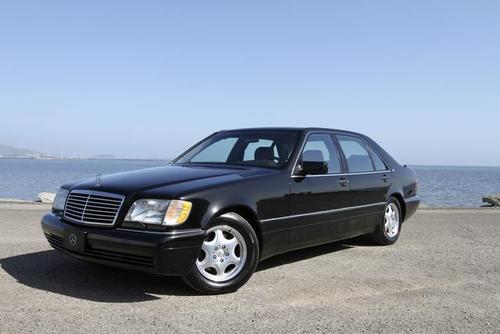 奔驰s级轿车的巅峰w140虎头奔s600