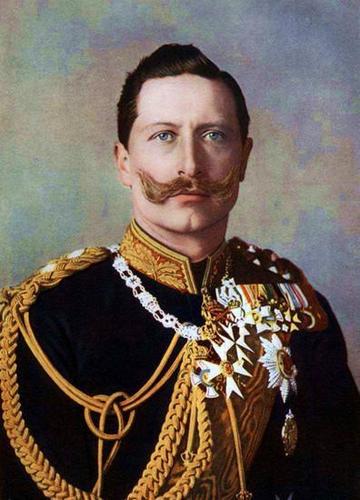 德皇威廉二世画像