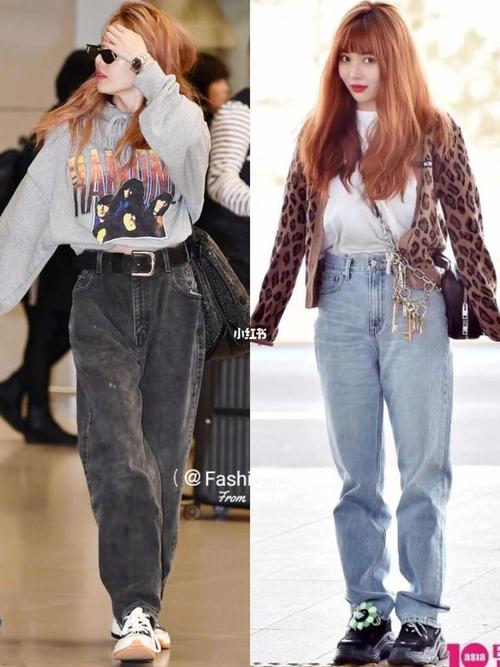 金泫雅私服街拍合集|复古鬼马少女风穿搭_私服穿搭_穿