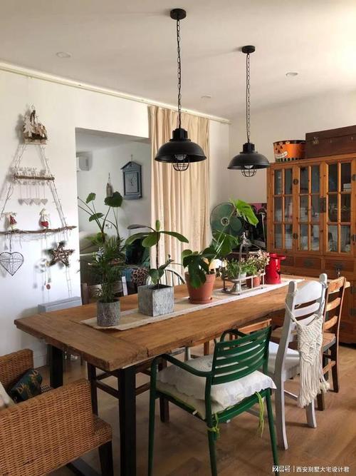八老师给力设计:森系风格室内装修合集,清新绿植点缀新家!