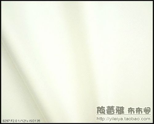 乳白色细斜纹丝光涤棉布料|服装面料/衬衫裤子/背景布置/窗帘桌布