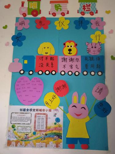 红太阳艺术幼儿园创建文明城市主题活动和亲子树叶粘贴手工美篇