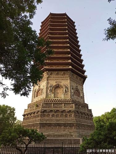 玲珑公园玲珑塔,玲珑宝塔塔玲珑,明代古建,慈寿寺塔