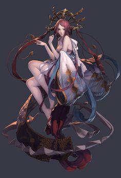 九百个大法师采集到二次元妹子(5)