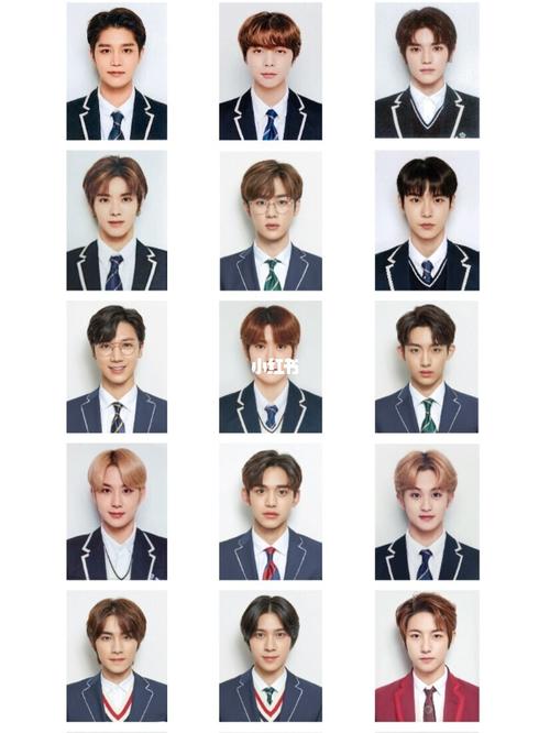 nct 21人证件照 后续我会发单人照_证件照_摄影_写真
