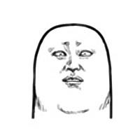 目光呆滞,想睡觉 - intuitive expression 系列表情包