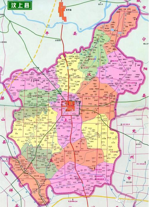 【汶上老县城】每条路和街的历史名称来历.