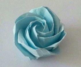 折纸玫瑰花步骤图解视频教程教你可爱折纸玫瑰花如何手工diy制作