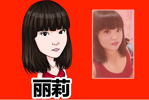 人物手绘q版头像彩色卡通形象设计转手绘线稿真人漫画q版人物设计
