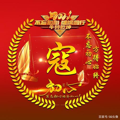 100个励志姓氏微信头像,2021不忘初心继续前行方得始终