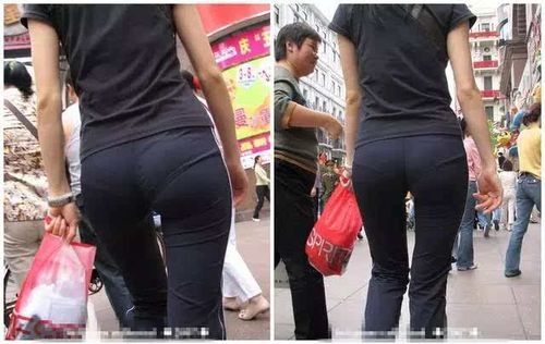 裤子勒得这么紧,妹子能穿好吗?