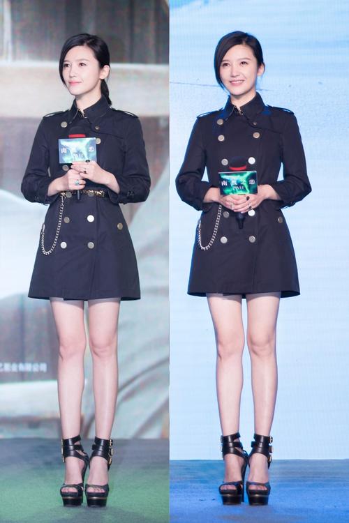 杨子姗《南极之恋》发布会 调侃赵又廷是"好姐妹"