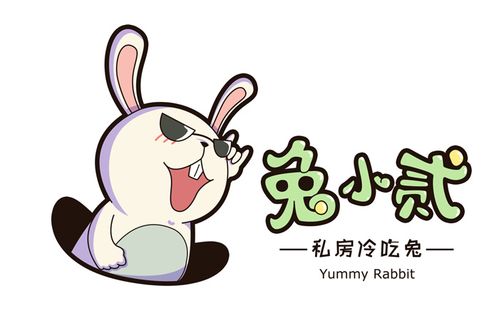帮朋友做的零食logo 味道还不错 地道自贡冷吃兔 需要可以私我