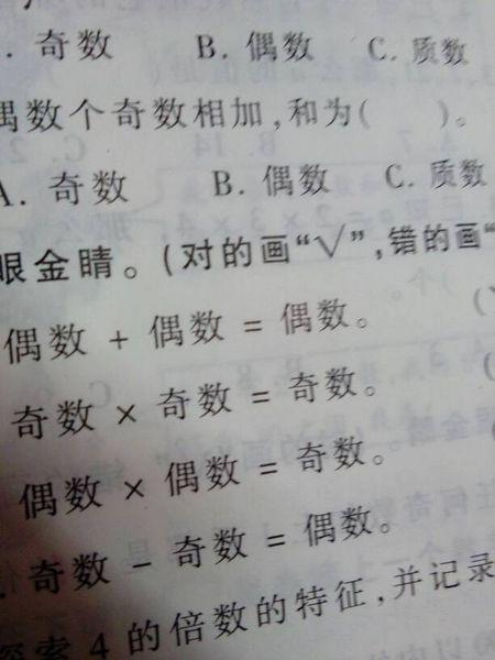 在全部整数里 不是奇数就是偶数对吗为什么