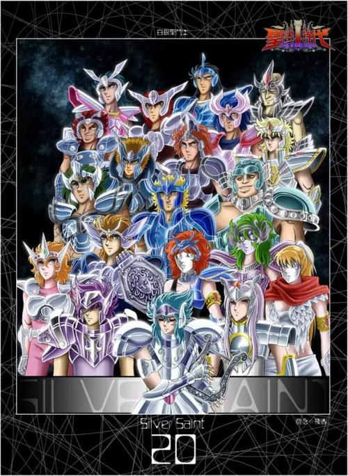 经典动漫圣斗士星矢 88个圣斗士你全知道吗?