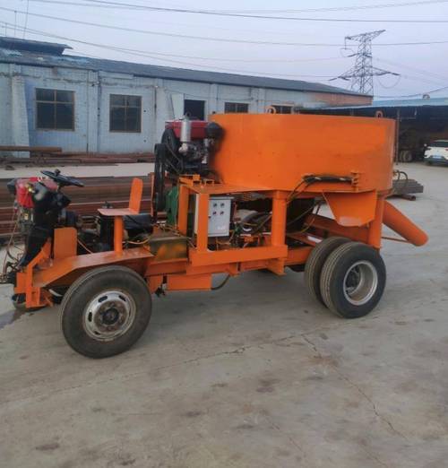 拖拉机车头混凝土搅拌车,需要额外上料