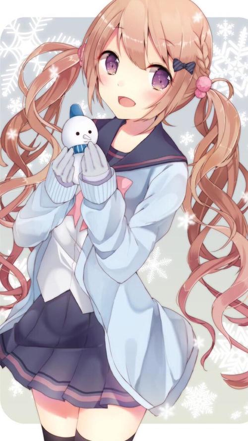 动漫双马尾少女图片分享