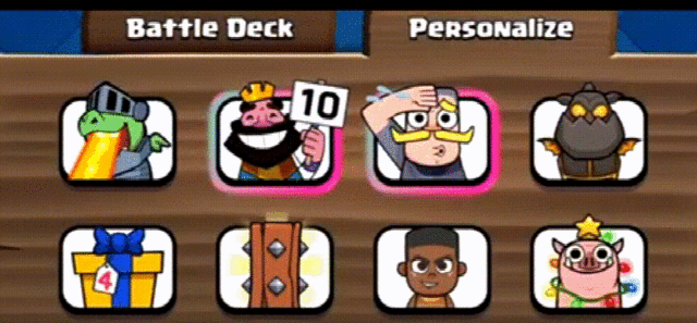 皇室战争:新赛季皇家塔皮肤不尽人意,但表情包的品质