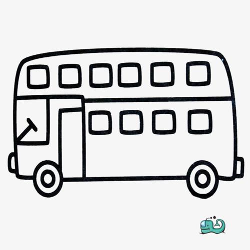 jpg,492x351,231kb,492_351大巴车怎么画 大巴车简笔画画法步骤教程