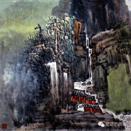 长春美协副主席许庆禄‖写意焦墨:中原赤子太行情