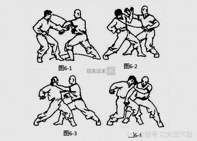八极拳散手经典格斗招式,寸截寸拿,硬打硬开,凶狠无比