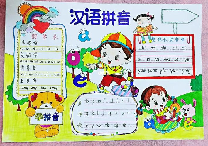第二期,汉语拼音手抄报_手抄报_离婚_焦虑_文化_阅读