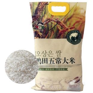 小伙子鸭田五常大米5kg 东北大米韩国紫菜包饭寿司料理新米846