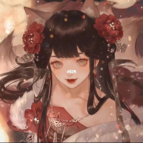 适合新年用的古风红衣女头_新年去哪玩_古风_素材_头像
