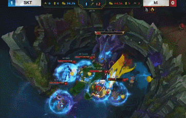 lol:gif看lck巅峰对决!faker再显"魔王"本色!