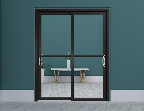 铿固门窗图片铝合金推拉门效果图