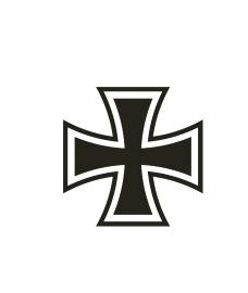 二战德军 铁十字军标图片
